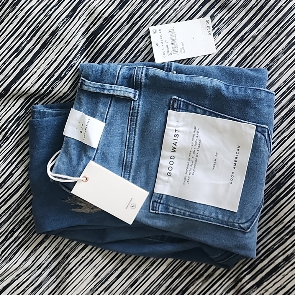 Good American Good Waist NWT size 2